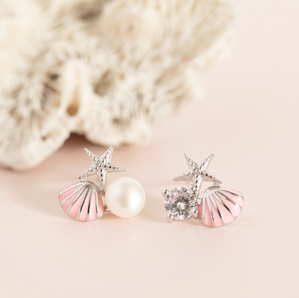 Ocean Treasures Studs (S925) - Only 3 left!